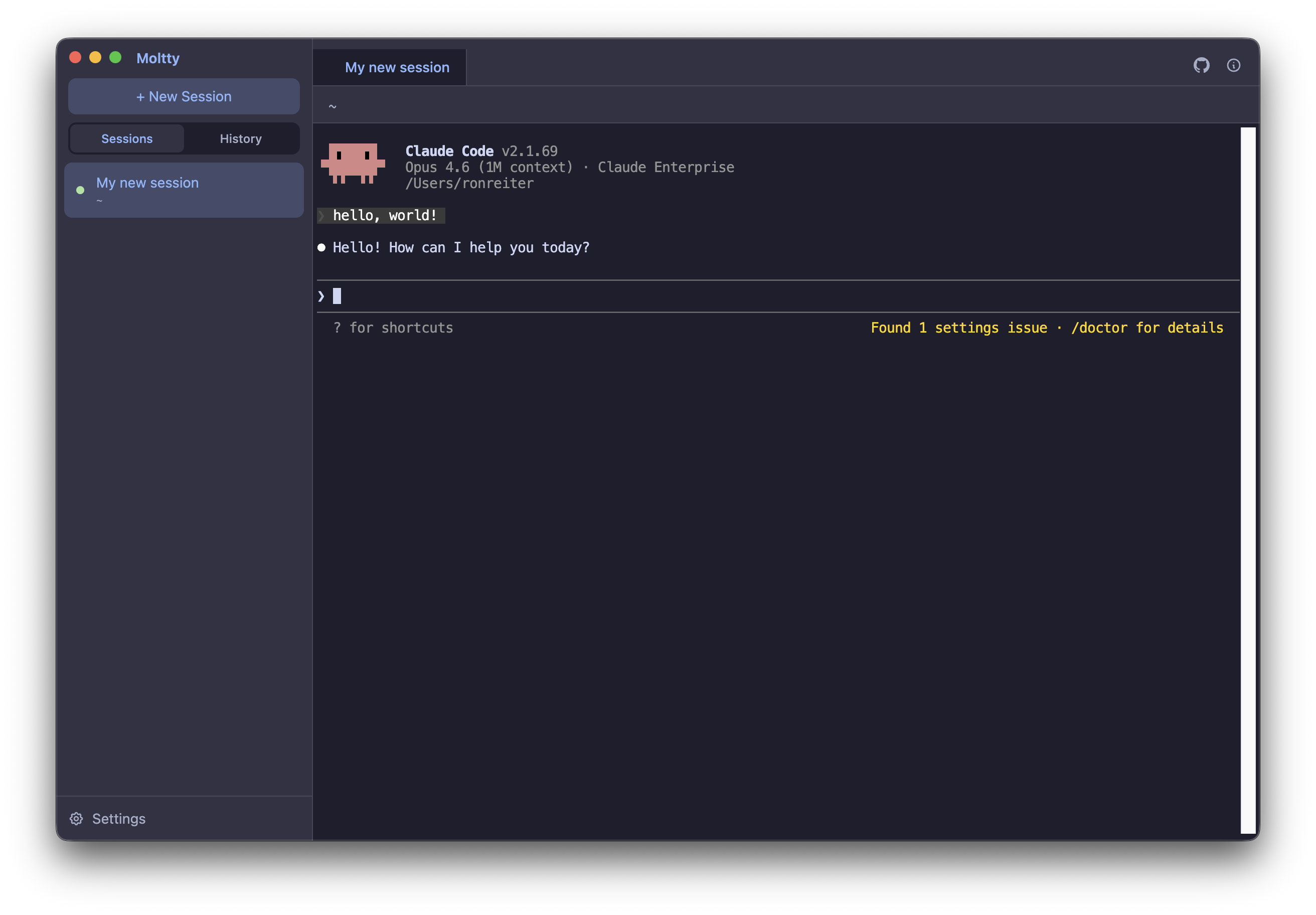 Remoterm screenshot